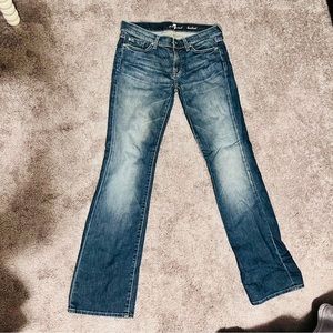 7 For all mankind bootcut jeans